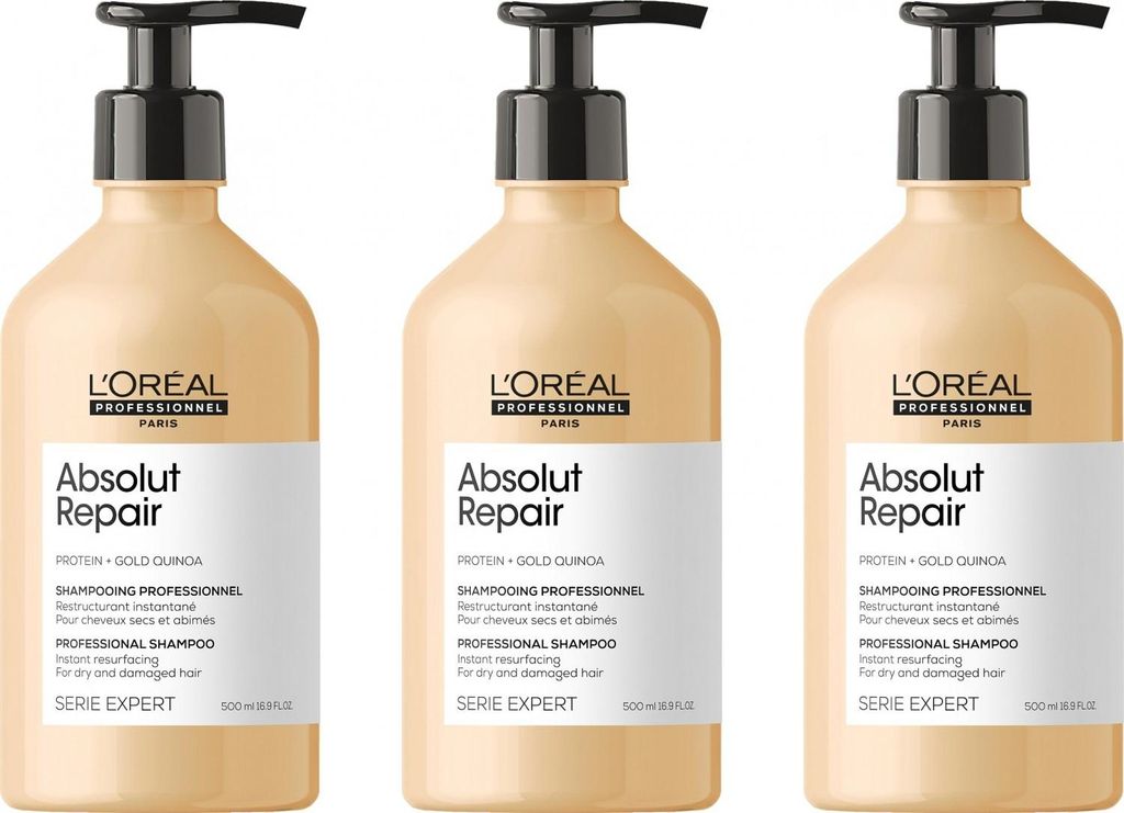 Absolut Repair Instant Resurfacing Shampoo 3x500 ml