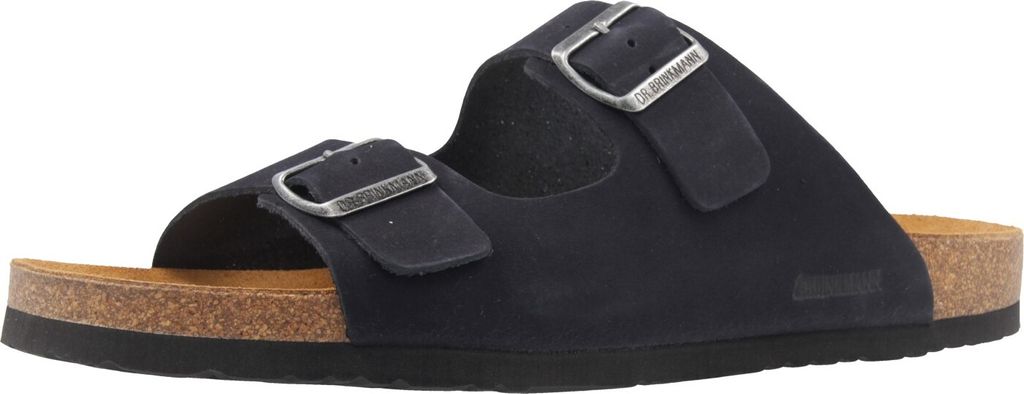 Dr. Brinkmann Bonillo Pantoletten Weiches Nubukleder, Gepolstertes Fußbett, Schuhe in der Weite verstellbar