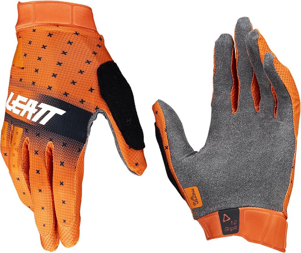 Leatt Glove MTB 1.0 GripR, Glow - 2024, M