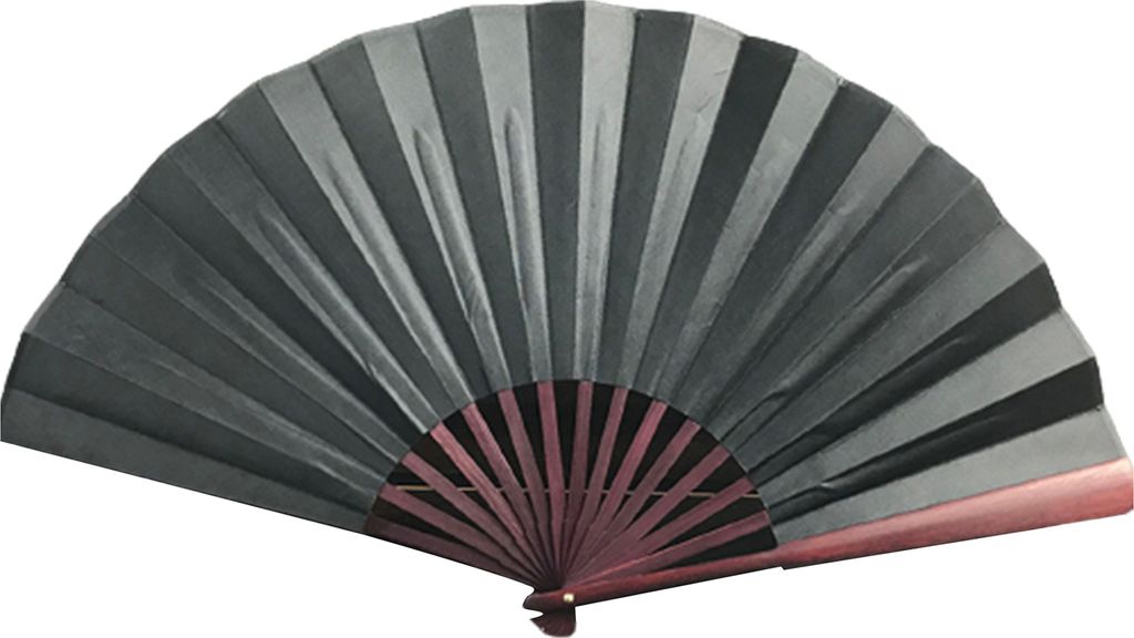 Klapperlüfter exquisites glattes burr-freies DIY Bambus Seidentuch Blank Chinesische Klappventilator Geschenkgeschenkversorgung-Schwarz ,Größen:...