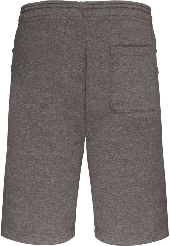 Proact Herren Bermuda Shorts Jogginghose Sporthose Fitness kurze Hose, Größe:2XL, Farbe:Grey Heather
