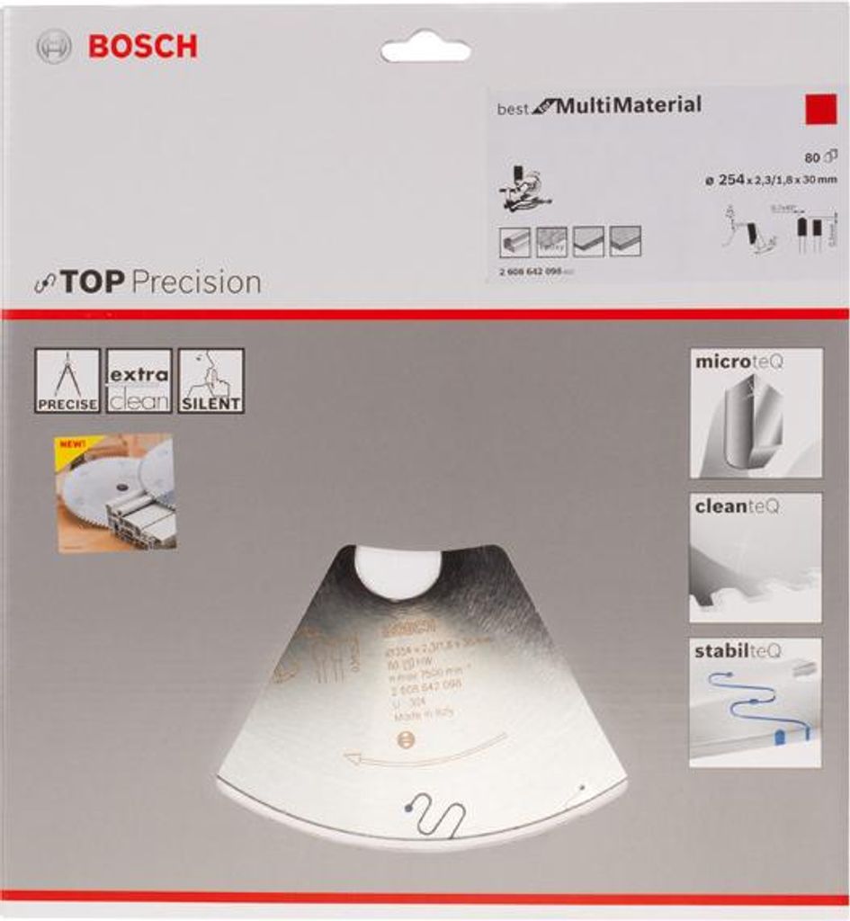 Kreissägeblatt Top Precision Best for Multi Material, 254 x 30, Z80