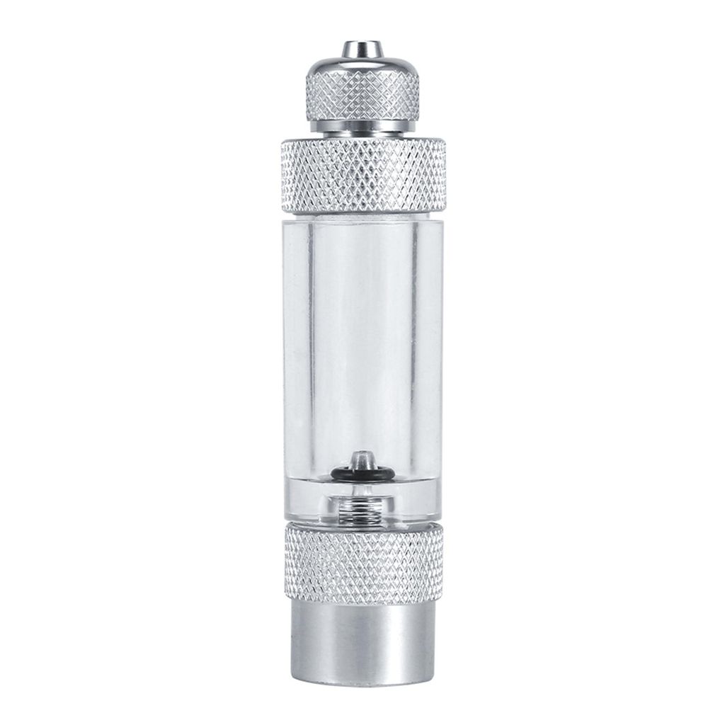 Aquarium-Pflanzen-Aluminium-CO2-Rücklauf-Blasenzähler-Fischbeckenwerkzeug (Einzelkopf)