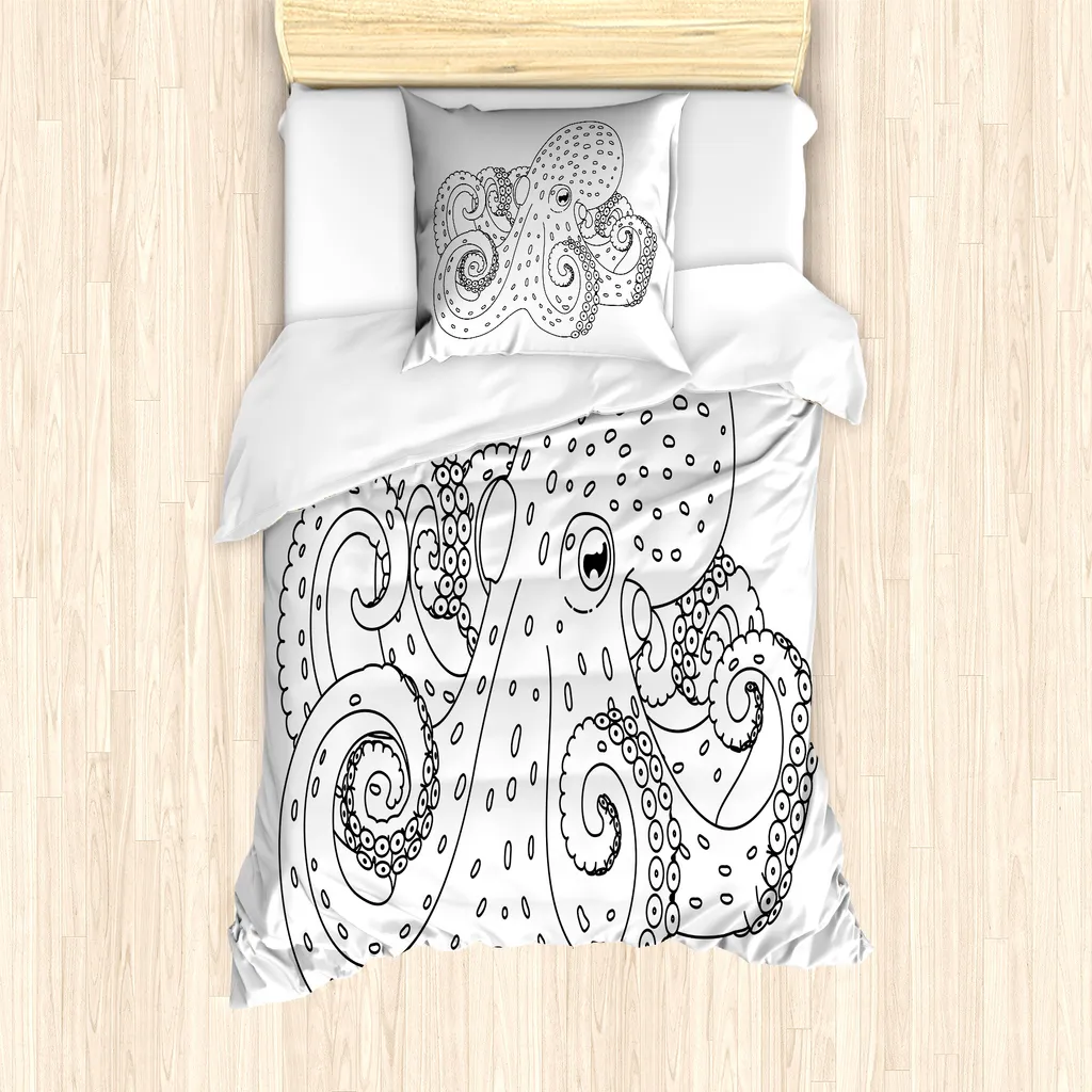 Set Copripiumino Calamaro ABAKUHAUS 135x200 - Gaming Vibes e Comfort