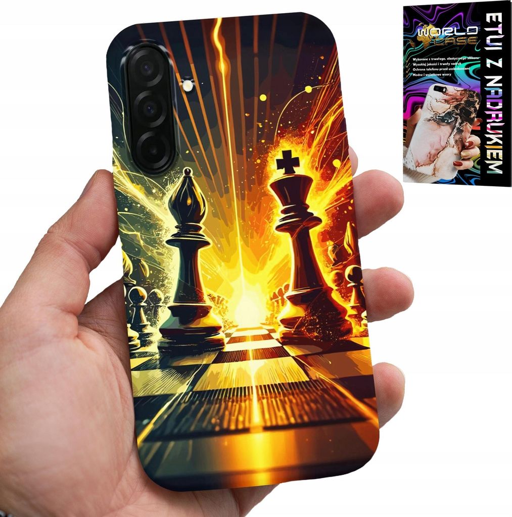 Etui Für Samsung Galaxy A36 5G - Schachbrett, Für Den Schachspieler Als Bauer