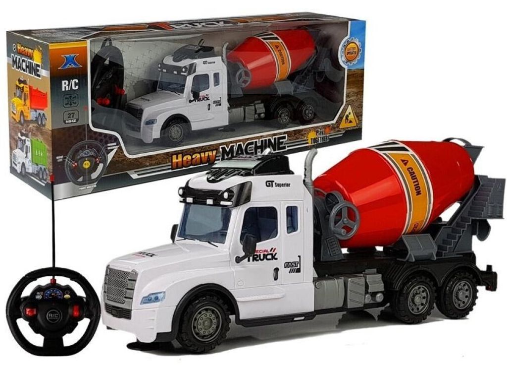 Leantoys R/C LKW Betonmischer Baustelle Ferngesteuert Baufahrzeug Spielzeug, Größe:UNIVERSAL
