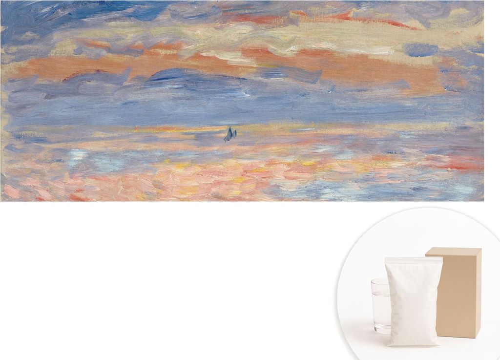 Fototapete - Wandbilder für Wohnzimmer - 208x146 cm - Dekorative Wandfolie - Modernes Design für Wanddekoration - Tapeten für Innenräume - Meer...