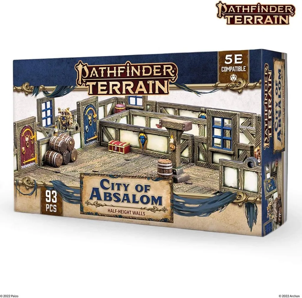 Costruisci la tua Leggenda: City of Absalom Pathfinder Terrain Set