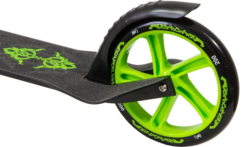 Trottinette PB Ornament 230 mm Vert - Modèle Robuste à Hauteur Réglable - 2