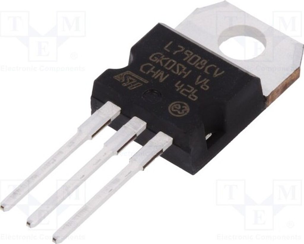 3x IC: Spannungsstabilisator 1,5A Linie,geregelt(nein) -8V THT L7908CV-DG Ungereg
