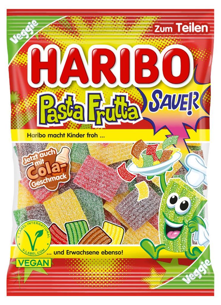 HARIBO 10054431 HARIBO Pasta Frutta Sauer Fruchtgummi 160,0 Immagine del prodotto 