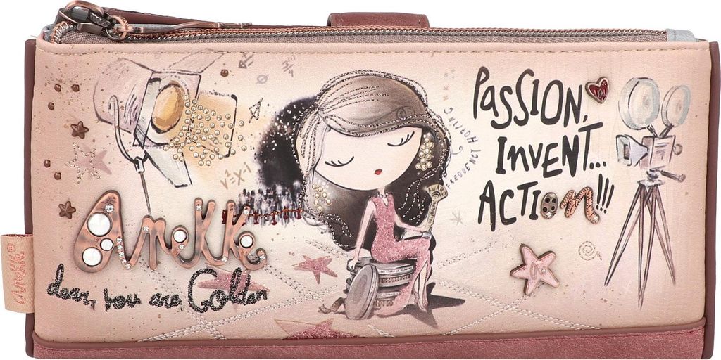 Anekke portafoglio Hollywood Flexible RFID Wallet Immagine del prodotto 