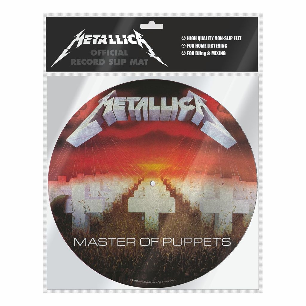 Podložka na gramofon, Metallica - Master of Puppets Produktbild 