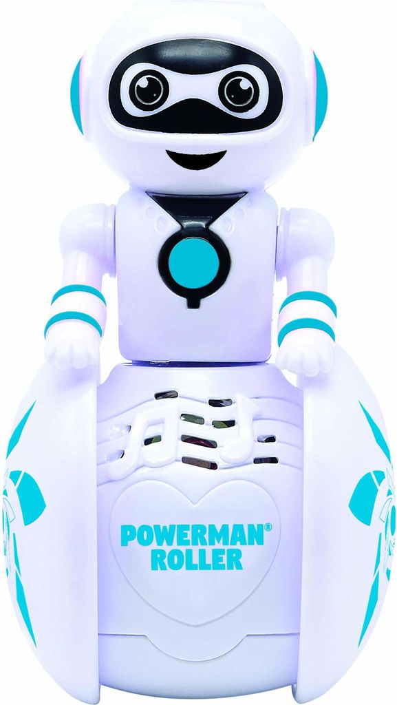 POWERMAN Roller - Perfekt ausbalancierter Mini-Roboter mit einem Rad