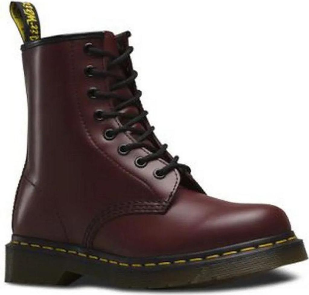 Dr. Martens 1460 Smooth Cherry Red Oxford Rub Off  Rot - Produktbild 