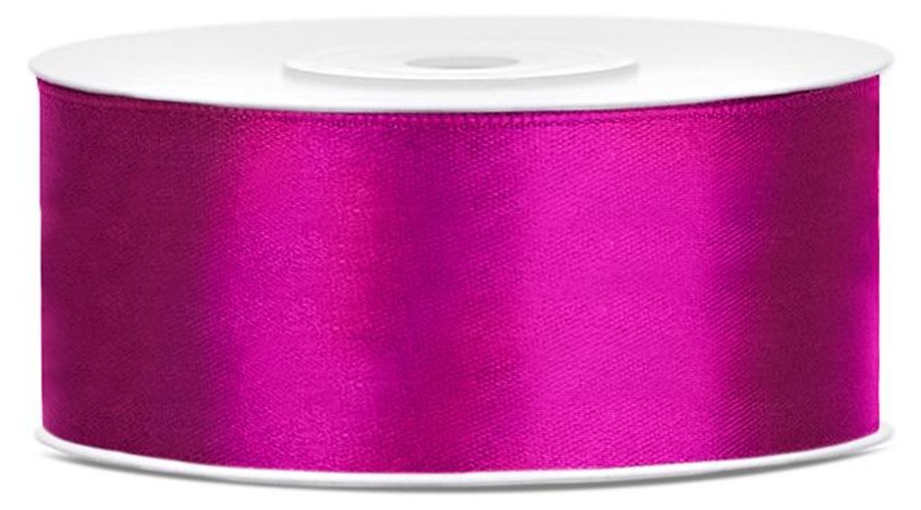Wstążka satynowa 25 mm x 25 m Fuksja Obrázok produktu 