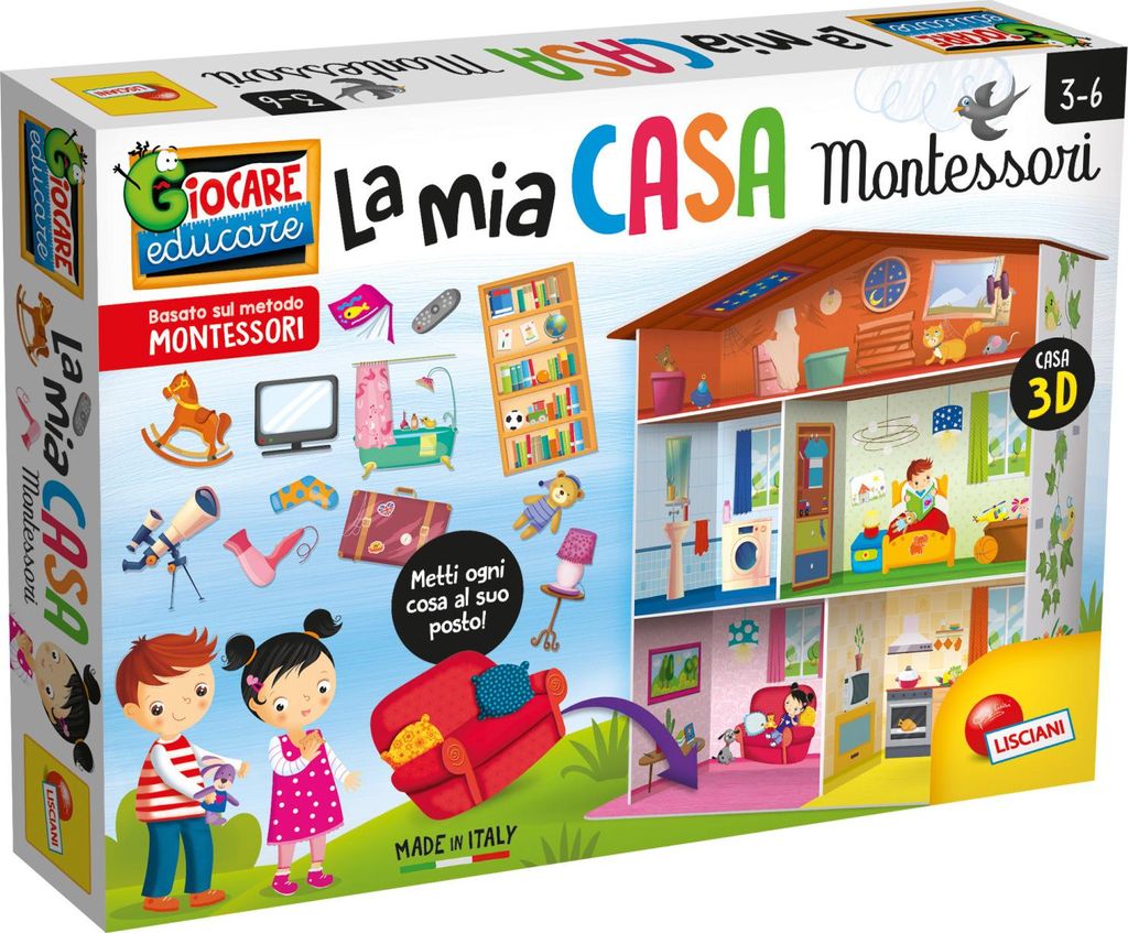 Lisciani Montessori Maxi La Mia Casa
