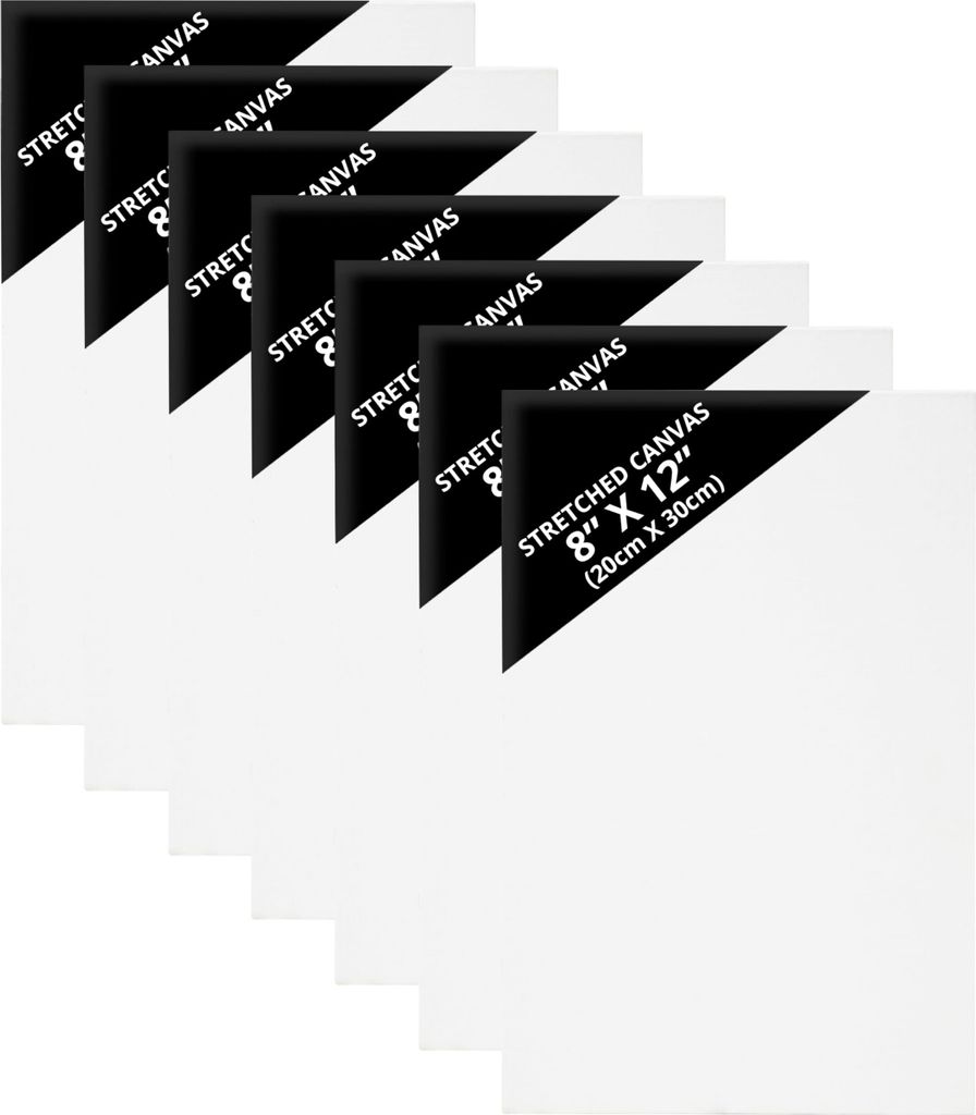 Belle Vous 7er Pack Leinwand zum Bemalen Set - Keilrahmen Produktbild 
