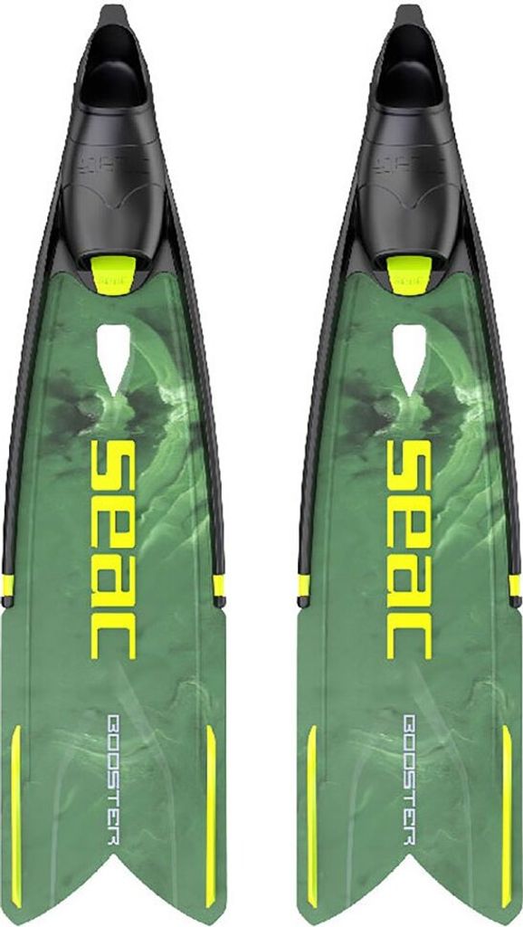 Seacsub Booster Speerfischen Flossen Grün EU 36-38 Grün EU 36-38