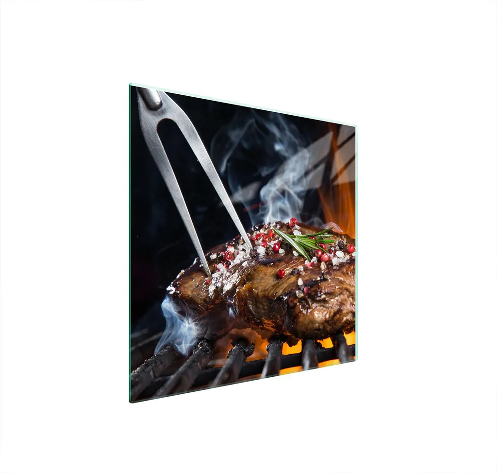 Coprifornelli Universale Vetro 50x52 Griglia | Offerta Protezione Cucina
