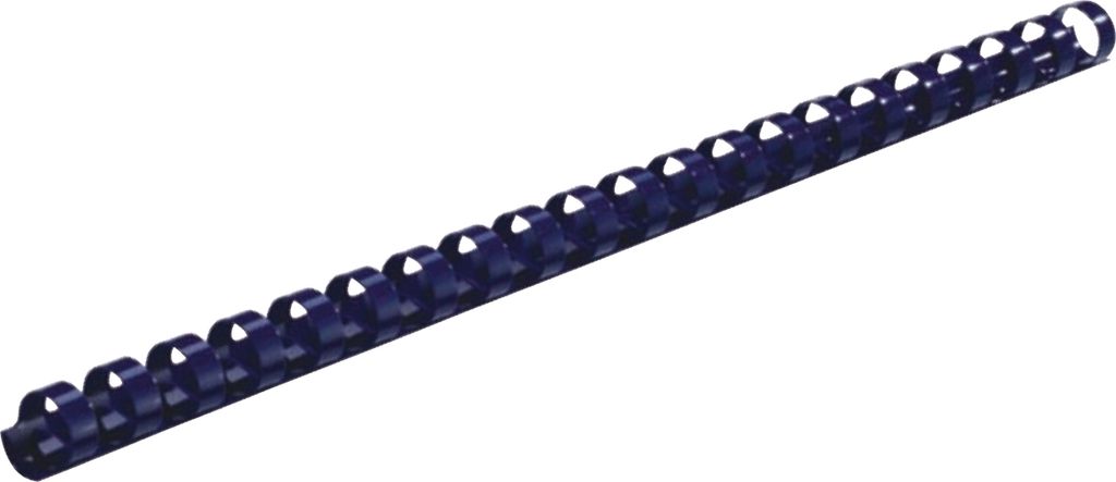 Binderücken 21 Ringe 10mm blau VE=28x100 Stück