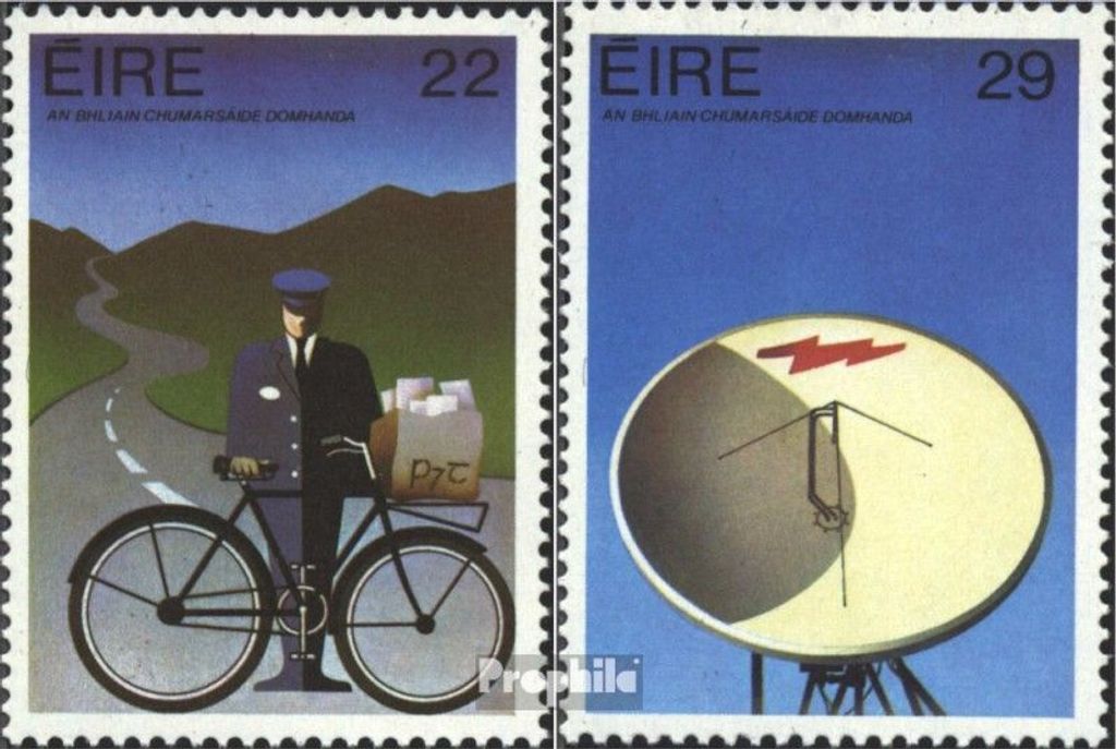Briefmarken Irland 1983 Mi 520-521 (kompl.Ausg.) gestempelt Kommunikation