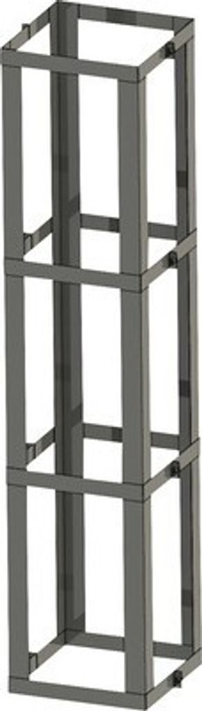 Furado F Statikset 4m hoch Schacht mit Innenmaß 21x21cm Außenmaß 31x31cm