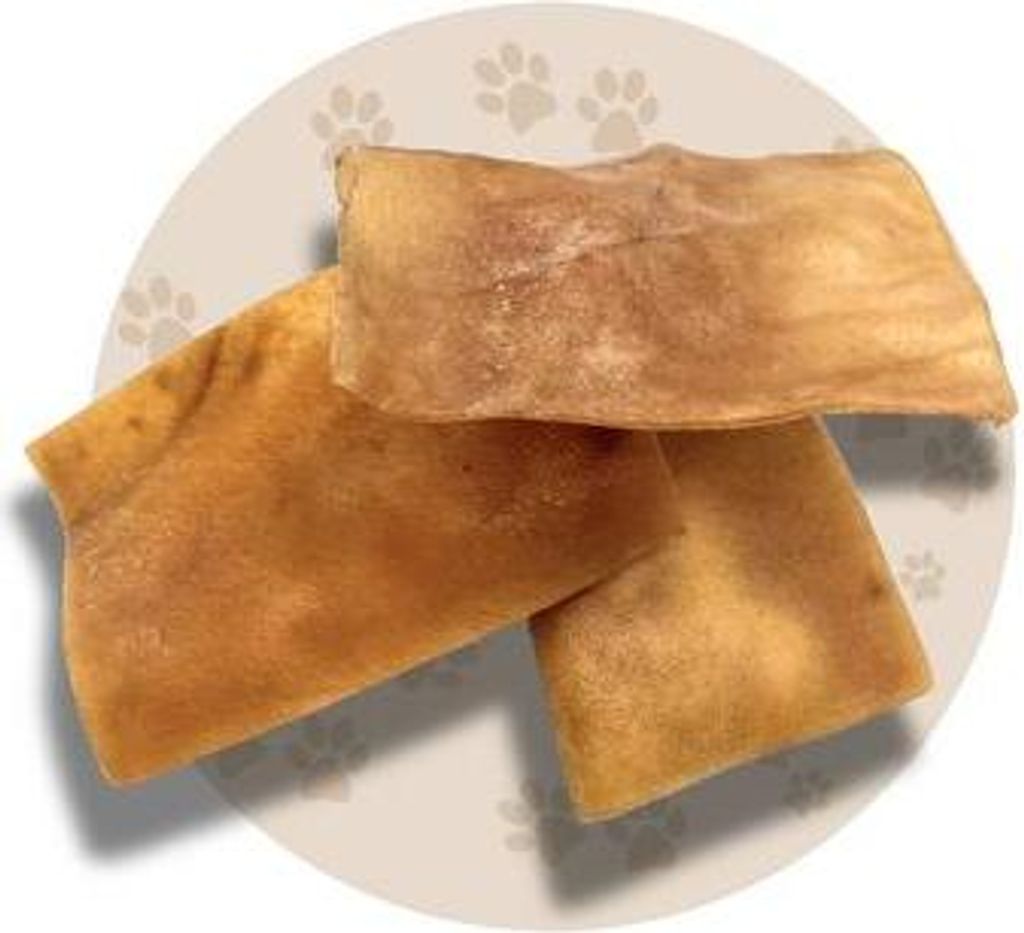 WTS Hundesnack - Rinderkopfhautplatten groß - 1 kg Produktbild 