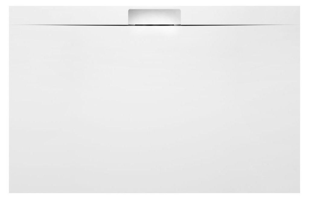 Polysan KAZUKO Gussmarmor-Duschwanne, 140x90 cm, weiß