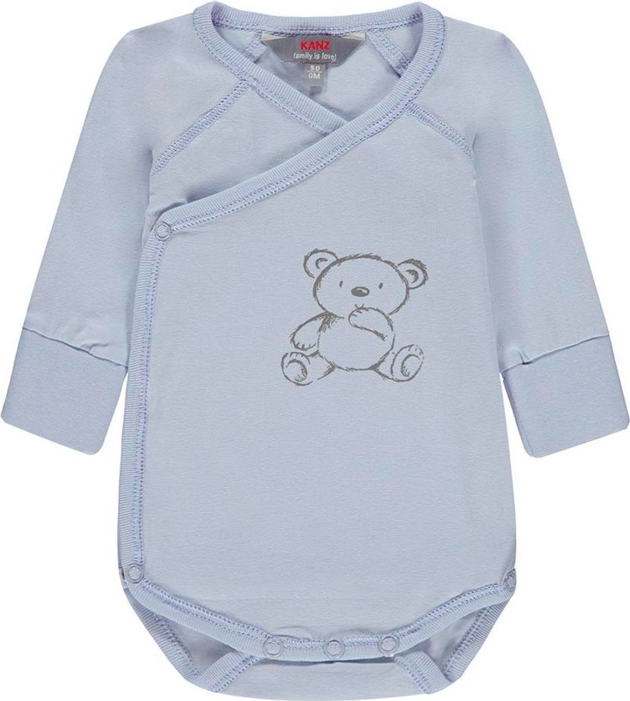 Kanz - Blauer Teddybär-Babybody