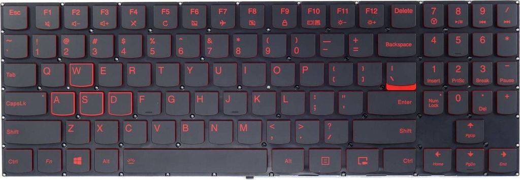 Tastiera per portatile Tradebit per Lenovo Y520 Y520-15IKBN Immagine del prodotto 