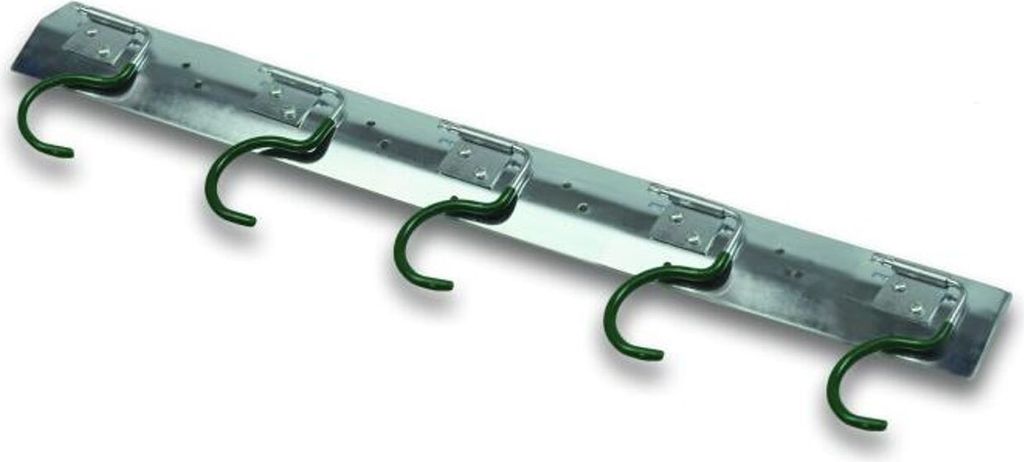 Wandhalterung Gartengeräte 5 Haken Wandbefestigung Aufbewahrung Werkzeuge Besen
