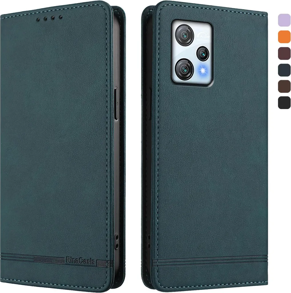 Custodia + Pellicola Per Blackview A53 Pro – Cover In TPU Sottile Con Staffa, Vetro Temperato 9H, Kit Di Pulizia Incluso