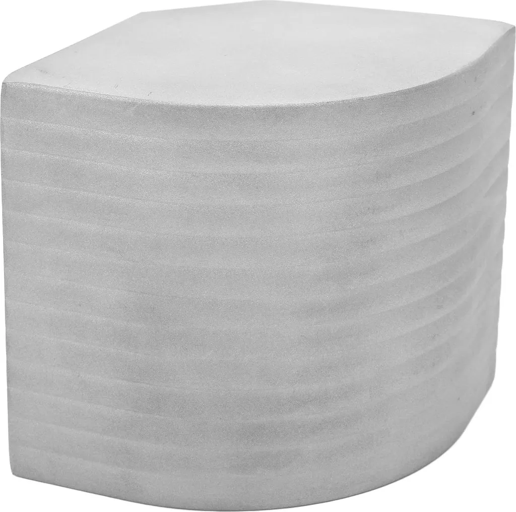 Angle Arrondi 90 Degrés en Aluminium pour Ponton - Hauteur 3-5/8 Pouces