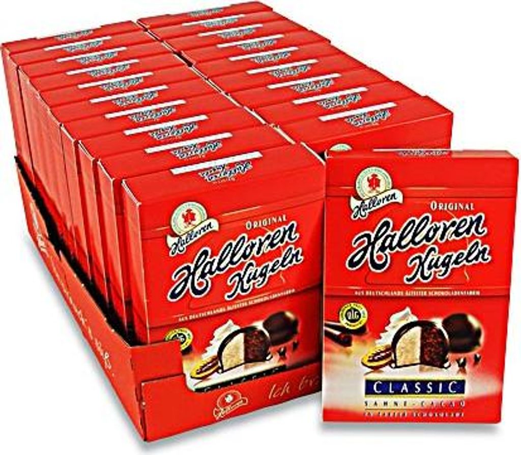 Halloren O's Classic Sahne-Cacao 20er Pack (20 Packungen à 125 g)