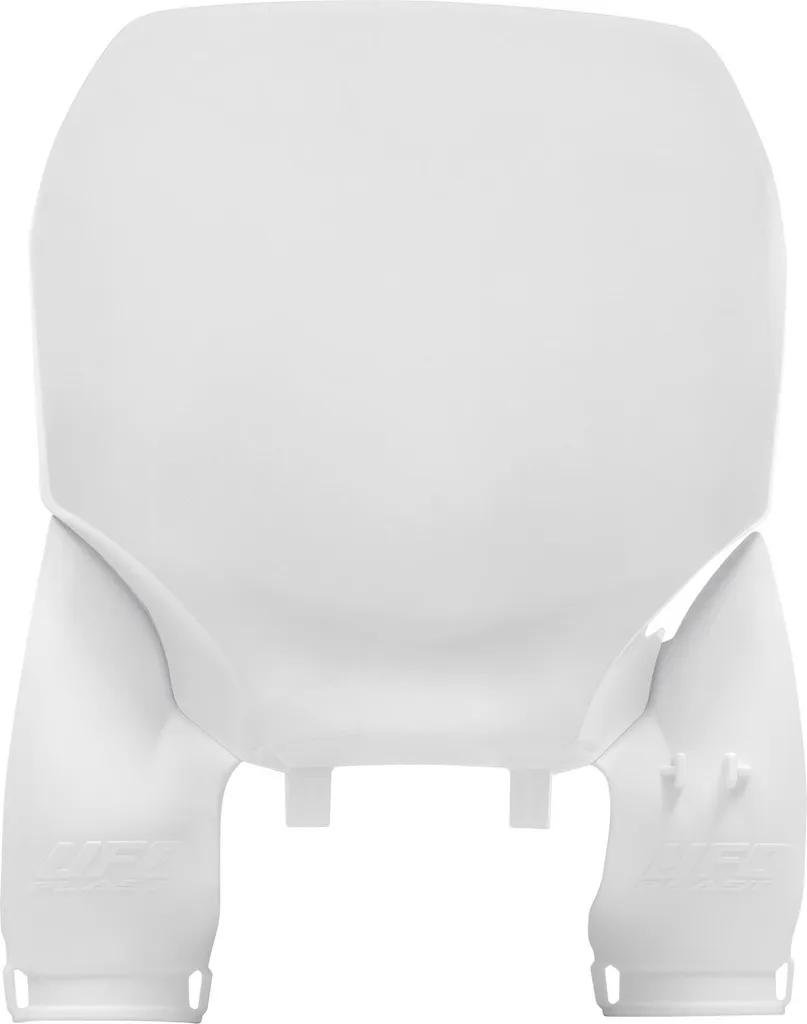 Plaque de numéro UFO Plast blanc OEM pour cross Yamaha YZ F 450