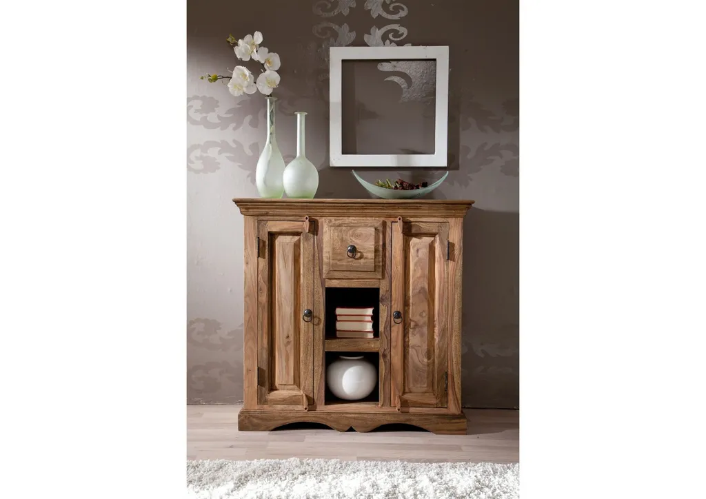 Buffet compact en bois massif pour optimiser les petits espaces - 3