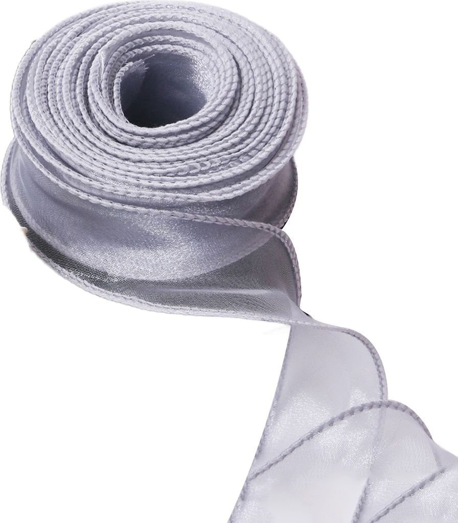 1 Rolle Band, weich, Blumensträuße, Verpackung, Nylongarnband, DIY-Geschenkverpackungsband zum Basteln, Schleifen, Kränze, Dekoration, Grau