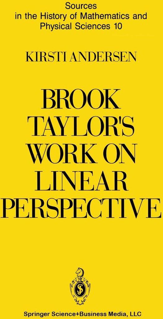 Brook Taylor's Work on Linear Perspective