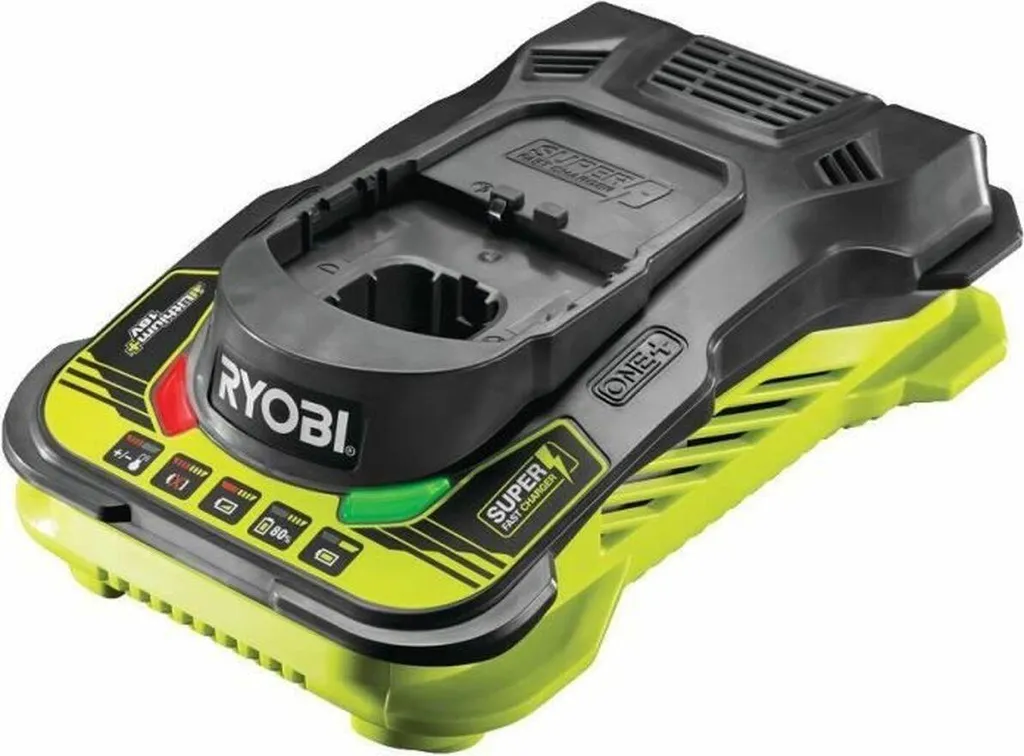 Caricabatterie Super Rapido 18V Ryobi ONE+ - Tecnologia IntelliPort
