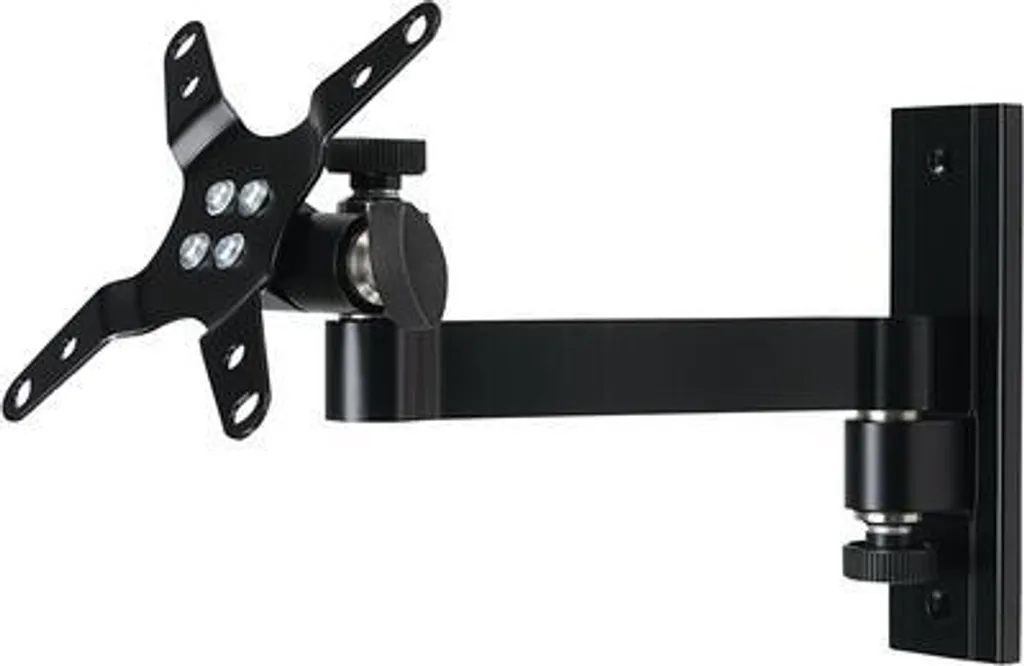 Support TV mural inclinable et pivotant pour moniteur PC de 13 à 30 po