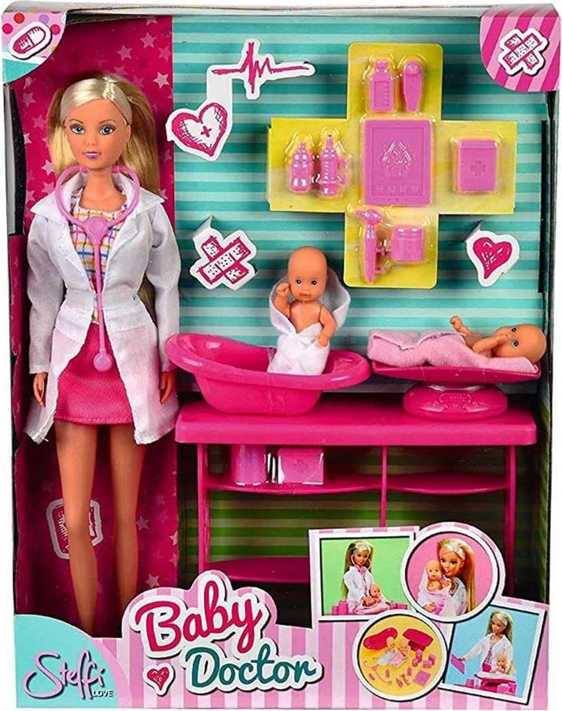 SIMBA Steffi Kinderarztpuppe 573-2608 Produktbild 