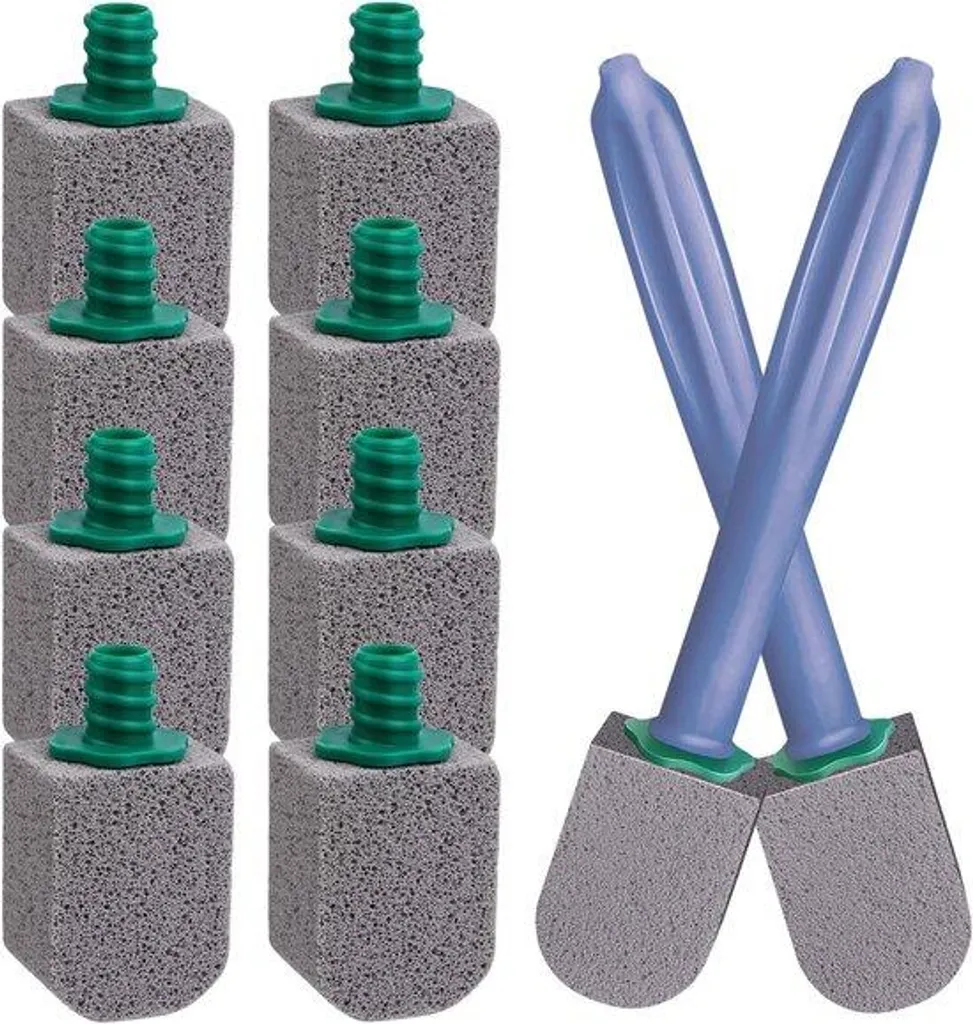 Brosse de toilettes pour entretien quotidien efficace - Set de 10 pcs