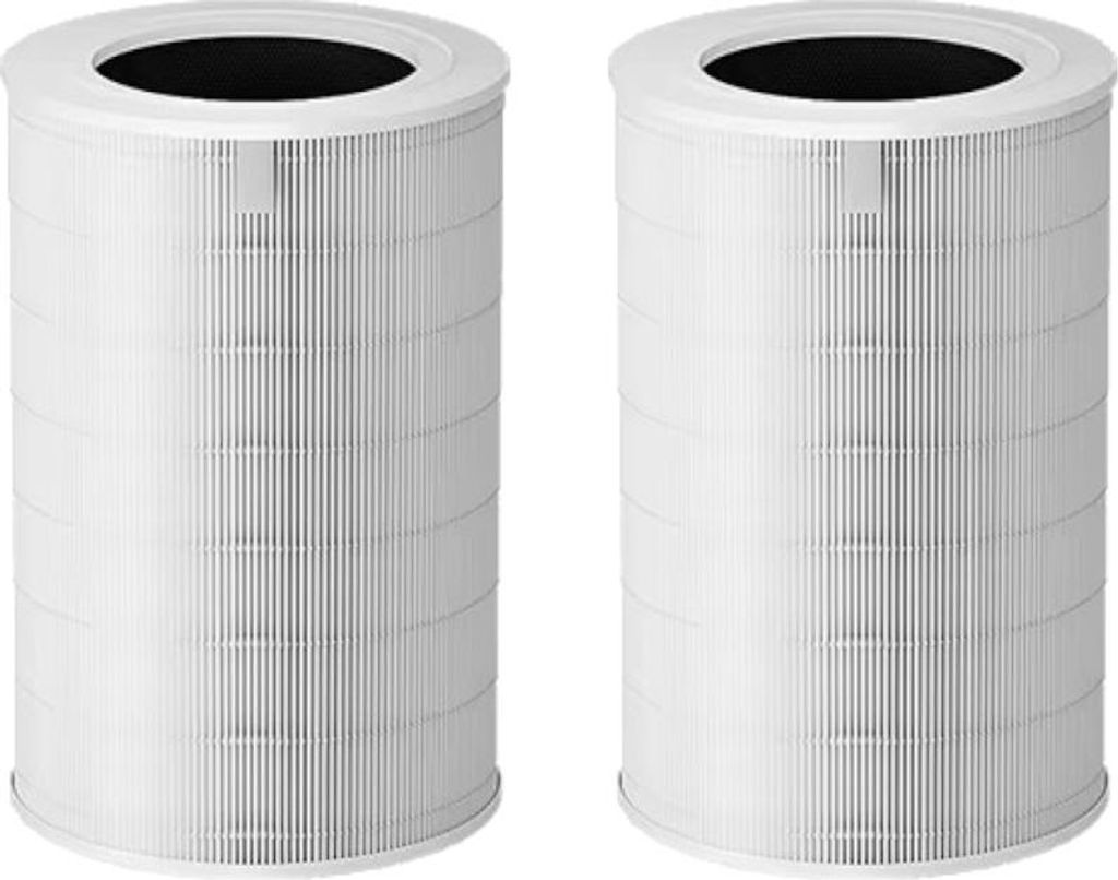 2x Trade-Shop Ersatz-Filter 3-stufig (Vorfilter, Aktivkohlefilter, HEPA H13) mit Chip für Xiaomi Smart Air Purifier 4 Pro Luftreiniger