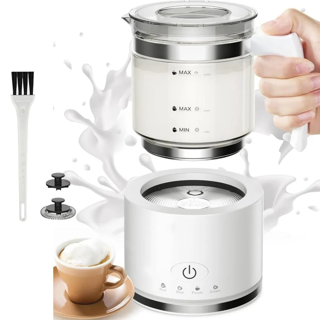 Préparateur de mousse de lait électrique pour latte macchiato et chocolat
