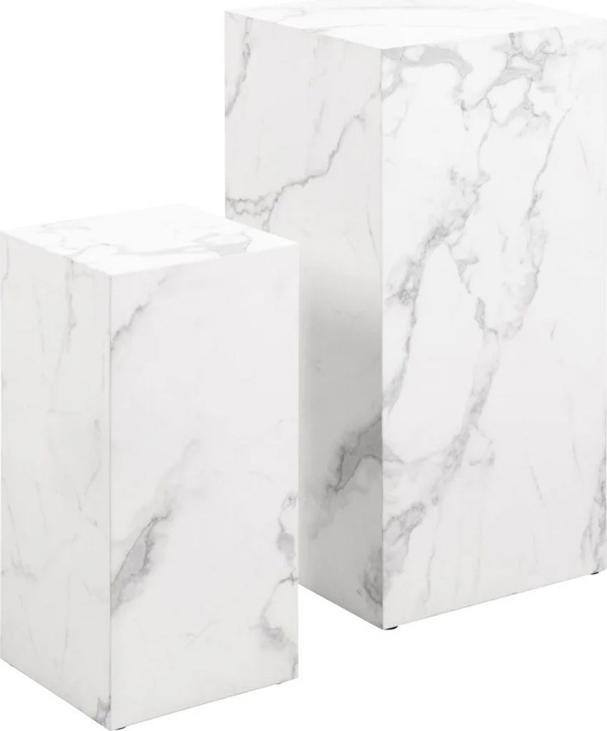 SalesFever Beistelltisch 2er Set | quadratisch | MDF mit Produktbild 