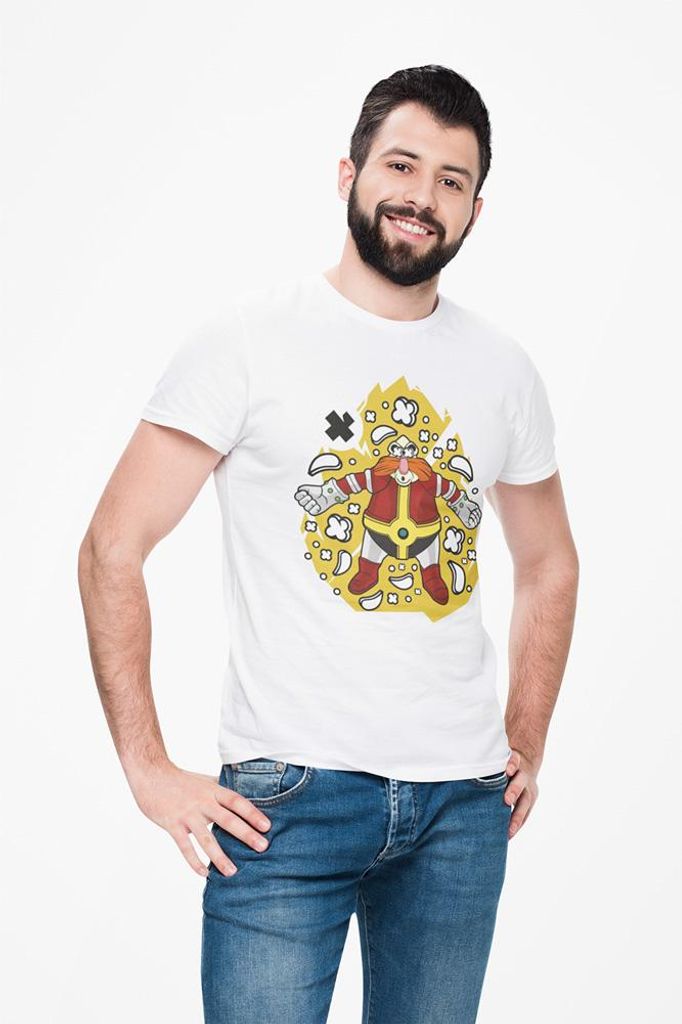 D&B Uni Polo PC00093 Robotnik Weiß-Größe 2XL