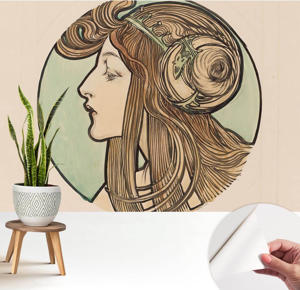 Fototapete selbstklebend - 208x146 cm - Tapete - Wandtapete - Wandbilder - Klebefolie - Dekofolie - Tapete Folie - Wand - Dekoration - Wohnzimmer -...