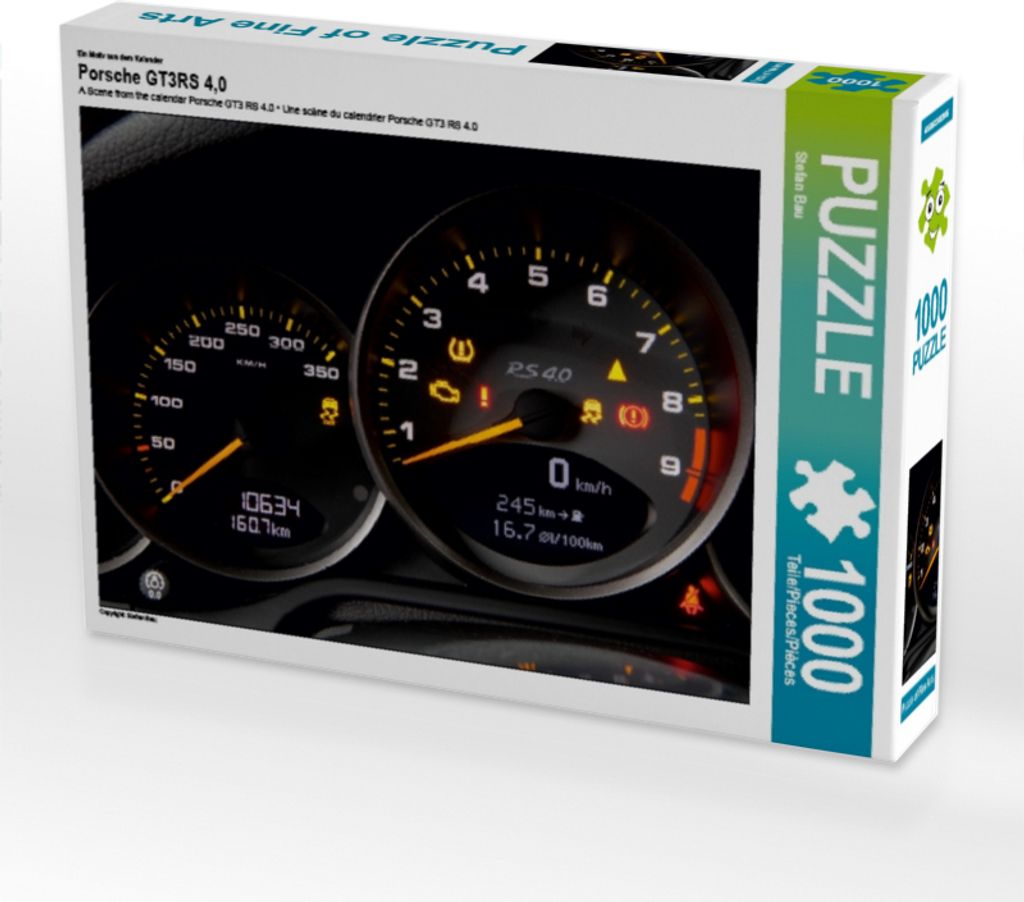 Calvendo Ein Motiv aus dem Kalender Porsche GT3RS 4,0 1000 Teile Puzzle quer 640x480mm, Bau Stefan; 7323913