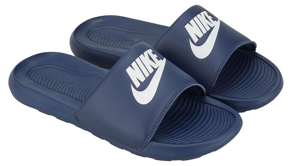 Nike - Herren Badesandale "Victori One" PP3728 (44,5 EU) (Dunkles Marineblau)